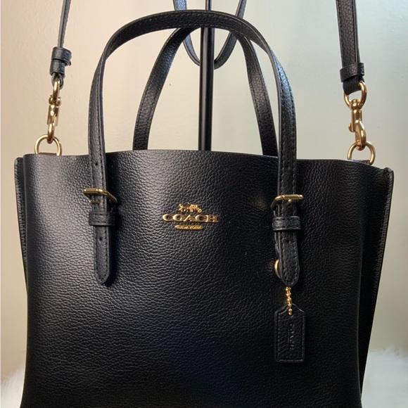 Coach MollieTote/Crossbody bag.(NWOT) Black - Picture 3 of 14